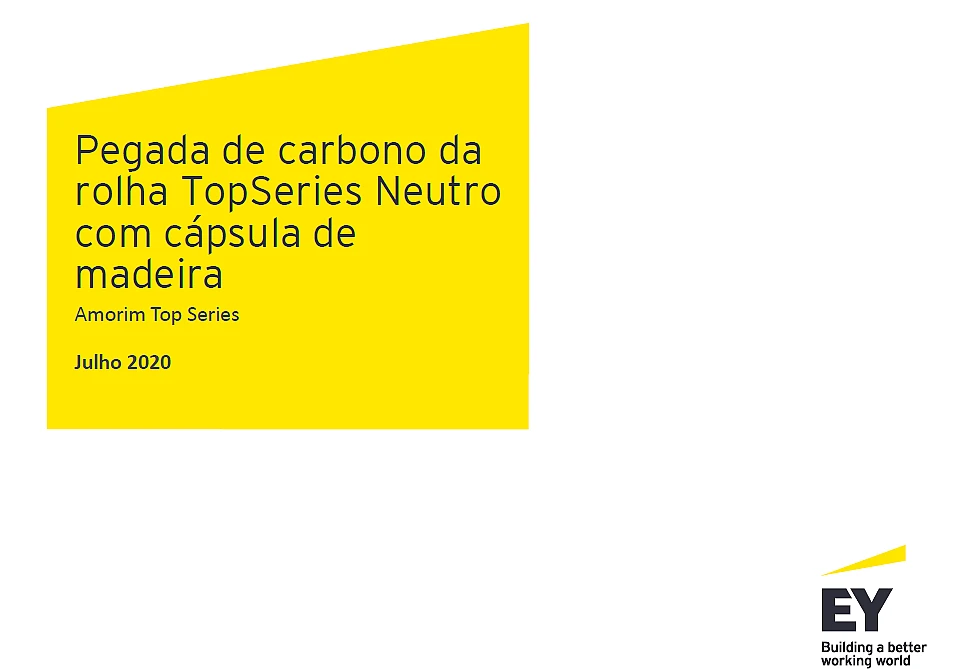 Pegada de carbono da rolha Top Series Neutro com cápsula de madeira